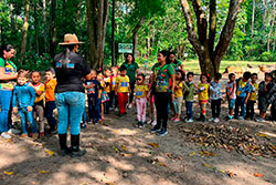 CEI Santa Rita de Cássia Visitando o Parque Natural