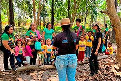 CEI Santa Rita de Cássia Visitando o Parque Natural