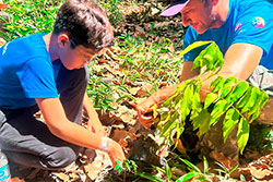 Centro Educacional Sesc de Castanhal Visitando o Parque Natural