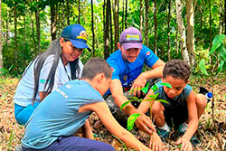 Centro Educacional Sesc de Castanhal Visitando o Parque Natural