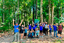 Centro Educacional Sesc de Castanhal Visitando o Parque Natural