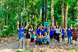 Centro Educacional Sesc de Castanhal Visitando o Parque Natural