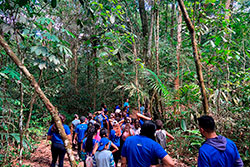 Centro Educacional Sesc de Castanhal Visitando o Parque Natural